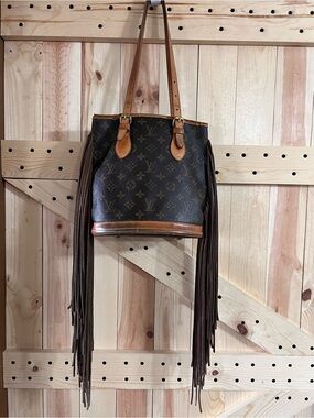 Vintage Boho Bag’s Revamped Louis Vuitton  Petite French Tote